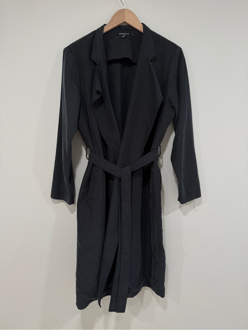 American Apparel Belted Trench Coat